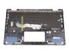 Keyboard incl. topcase DE (german) black/blue with backlight original suitable for Asus ZenBook Flip 13 UX362FA