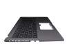 Keyboard incl. topcase DE (german) black/grey (SD) original suitable for Asus F1500EA