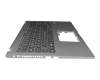 Keyboard incl. topcase DE (german) black/grey original suitable for Asus ExpertBook P1 P1511CEA