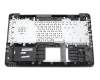 Keyboard incl. topcase DE (german) black/grey original suitable for Asus F756UX
