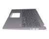 Keyboard incl. topcase DE (german) black/grey original suitable for Asus VivoBook 15 F509FL