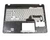 Keyboard incl. topcase DE (german) black/grey original suitable for Asus VivoBook 15 X507UB