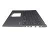 Keyboard incl. topcase DE (german) black/grey original suitable for Asus VivoBook 15 X512DK
