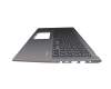 Keyboard incl. topcase DE (german) black/grey original suitable for Asus VivoBook 15 X512FL