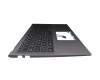 Keyboard incl. topcase DE (german) black/grey original suitable for Asus VivoBook S15 S532JP