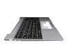 Keyboard incl. topcase DE (german) black/grey original suitable for Emdoor NS14AP