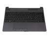 Keyboard incl. topcase DE (german) black/grey original suitable for HP 255 G8