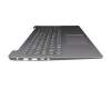 Keyboard incl. topcase DE (german) black/grey original suitable for Lenovo IdeaPad 3-15ITL6 (82H8)