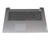 Keyboard incl. topcase DE (german) black/grey original suitable for Lenovo IdeaPad 3-17ADA6 (82KS)