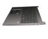 Keyboard incl. topcase DE (german) black/grey with backlight original suitable for Acer Chromebook 715 (CB715-1WT)