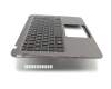 Keyboard incl. topcase DE (german) black/grey with backlight original suitable for Asus ZenBook Flip UX360CA