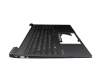 Keyboard incl. topcase DE (german) black/grey with backlight original suitable for HP Victus 15-fb0000