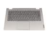 Keyboard incl. topcase DE (german) black/grey with backlight original suitable for Lenovo ThinkBook 14s Yoga G2 (21DM)