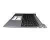Keyboard incl. topcase DE (german) black/grey with backlight original suitable for Medion Akoya E16401 (NS16TGR)