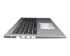 Keyboard incl. topcase DE (german) black/silver original suitable for Acer Aspire 3 (A315-58G)
