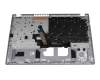 Keyboard incl. topcase DE (german) black/silver original suitable for Acer Aspire 3 (A315-59)
