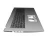 Keyboard incl. topcase DE (german) black/silver original suitable for Acer Aspire 3 (A317-53G)