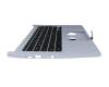 Keyboard incl. topcase DE (german) black/silver original suitable for Acer Chromebook 314 (CB314-1H)