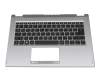 Keyboard incl. topcase DE (german) black/silver original suitable for Acer Spin 1 (SP114-31)