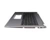 Keyboard incl. topcase DE (german) black/silver original suitable for Acer Spin 1 (SP114-31)