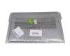 Keyboard incl. topcase DE (german) black/silver original suitable for Acer Swift 1 (SF114-34)