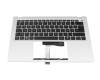 Keyboard incl. topcase DE (german) black/silver original suitable for Acer Swift Go 14 (SFG14-73)