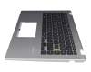 Keyboard incl. topcase DE (german) black/silver original suitable for Asus VivoBook 14 L410MA