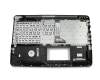 Keyboard incl. topcase DE (german) black/silver original suitable for Asus X555UB