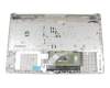 Keyboard incl. topcase DE (german) black/silver original suitable for HP 255 G7