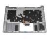 Keyboard incl. topcase DE (german) black/silver with backlight original suitable for Acer Aspire 5 (A514-53G)