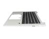 Keyboard incl. topcase DE (german) black/silver with backlight original suitable for HP EliteBook 840 G10