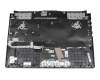 Keyboard incl. topcase DE (german) black/transparent/black with backlight original suitable for Asus FA506QM