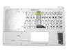 Keyboard incl. topcase DE (german) black/white original suitable for Asus R515MA