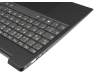 Keyboard incl. topcase DE (german) dark grey/black with backlight original suitable for Lenovo IdeaPad S340-15IML (81NA)