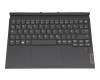 Keyboard incl. topcase DE (german) dark grey/grey original suitable for Lenovo IdeaPad Duet 3 10IGL5 (82AT)