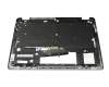 Keyboard incl. topcase DE (german) dark grey/grey with backlight original suitable for Lenovo Flex 5 14ABR8 (82XX)