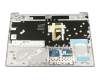 Keyboard incl. topcase DE (german) dark grey/grey with backlight original suitable for Lenovo IdeaPad S340-15IML (81NA)