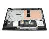 Keyboard incl. topcase DE (german) grey/black (rough) original suitable for Lenovo IdeaPad S145-15API (81UT)