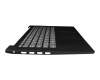 Keyboard incl. topcase DE (german) grey/black original suitable for Lenovo IdeaPad S145-14IGM (81SB)