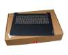Keyboard incl. topcase DE (german) grey/blue (Fingerprint) original suitable for Lenovo IdeaPad 3-17ADA05 (81W2)