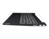 Keyboard incl. topcase DE (german) grey/blue original suitable for Lenovo IdeaPad S340-15IWL (81N8)