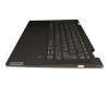 Keyboard incl. topcase DE (german) grey/dark green with backlight original suitable for Lenovo Yoga 7 14ITL5 (82BH)