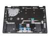 Keyboard incl. topcase DE (german) grey/gold original suitable for Lenovo IdeaPad Flex 5 CB-13IML05 (82B8)