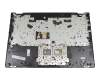 Keyboard incl. topcase DE (german) grey/grey original suitable for Lenovo IdeaPad Flex-14IWL (81SQ)