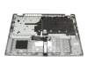 Keyboard incl. topcase DE (german) grey/grey with backlight original suitable for Acer Aspire 5 Spin (A5SP14-51MTN)