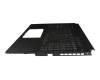 Keyboard incl. topcase DE (german) grey/grey with backlight original suitable for Asus FX507ZI