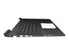 Keyboard incl. topcase DE (german) grey/grey with backlight original suitable for HP Omen 16-c0000