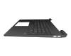 Keyboard incl. topcase DE (german) grey/grey with backlight original suitable for HP Victus 16-e1000