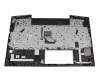 Keyboard incl. topcase DE (german) grey/grey with backlight original suitable for HP ZBook 15u G3