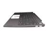 Keyboard incl. topcase DE (german) grey/grey with backlight original suitable for Lenovo ThinkBook 13s IWL (20R9)
